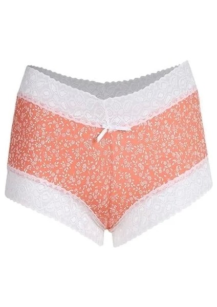 Kadın Pamuklu 2li Boxer Somon fiyatları