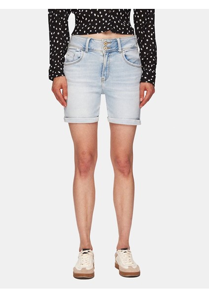Rosına Orta Bel Jean Şort fiyatları