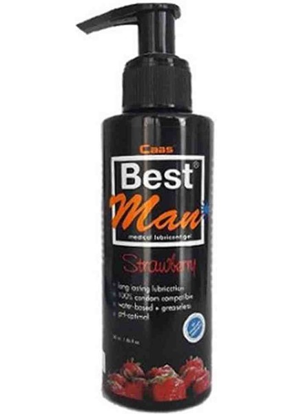 Caas Best M∆n Çilekli Kayganlaştırıcı Jel 150ML
