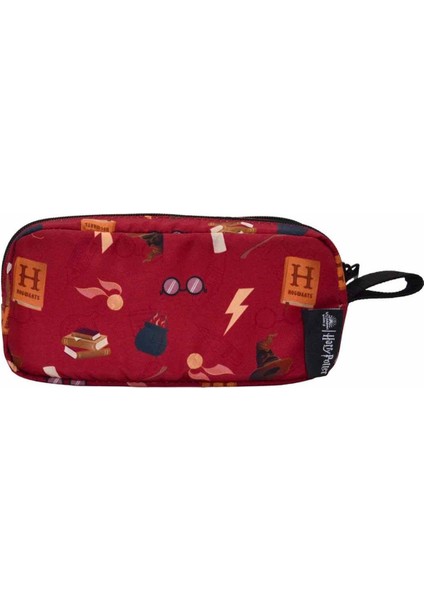 Kırmızı Çift Bölmeli Şık Kalemlik, Pratik ve Kullanışlı Okul Aksesuarı modelleri