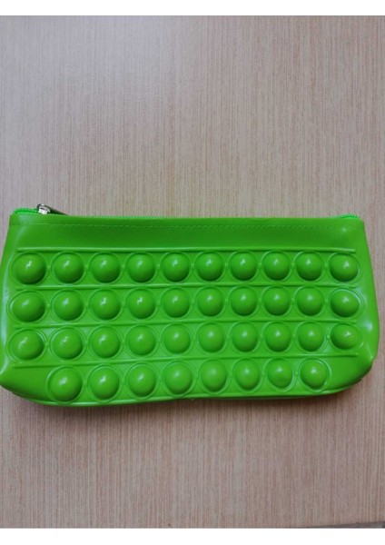 Renkli Kabartmalı Kalemlik, Kız Çocukları Için Günlük Okul Çantası ve Kalem Kutusu