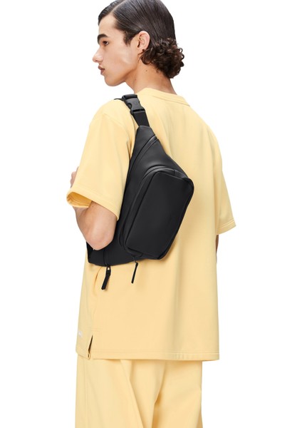 Siyah Erkek Bel Çantası Bum Bag W3 modelleri