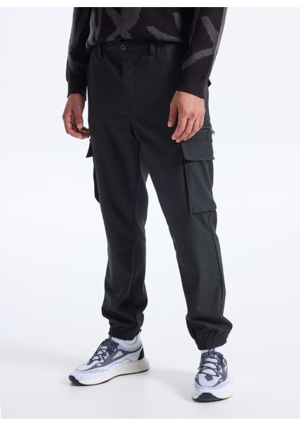 D5WM-PNT3850 Antrasit Relaxed Düz Erkek Pantolon fiyatları