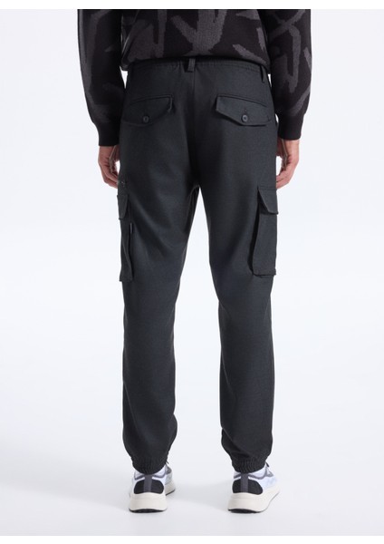 D5WM-PNT3850 Antrasit Relaxed Düz Erkek Pantolon indirimleri