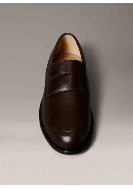 Kahve Erkek Klasik Ayakkabı Ess Rubber Band Loafer Lth fırsatları