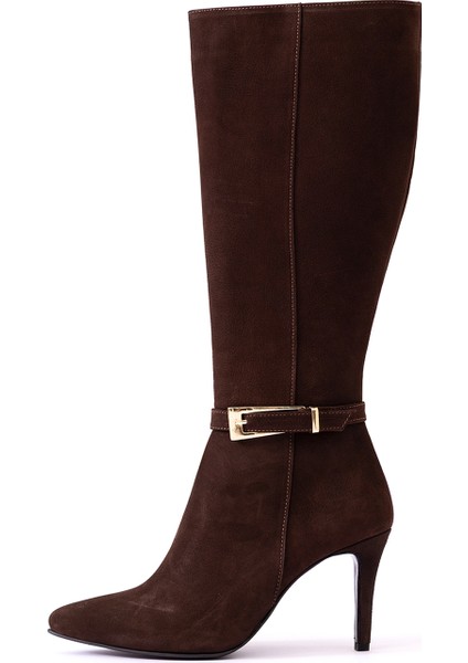 Hakiki Deri Kadın Çizme - Ince Topuk 25HSY2041 indirimleri