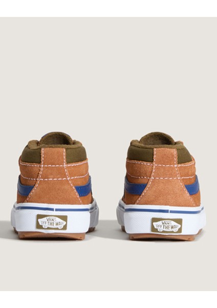 Turuncu Erkek Çocuk Yürüyüş Ayakkabısı VN000D10N1Z1-MTE Sk8-Mid Reissue V fırsatları