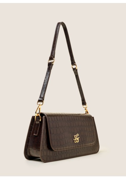 Kahve Kadın Omuz Çantası 25FW308 modelleri