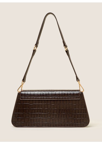 Kahve Kadın Omuz Çantası 25FW308 fırsatları