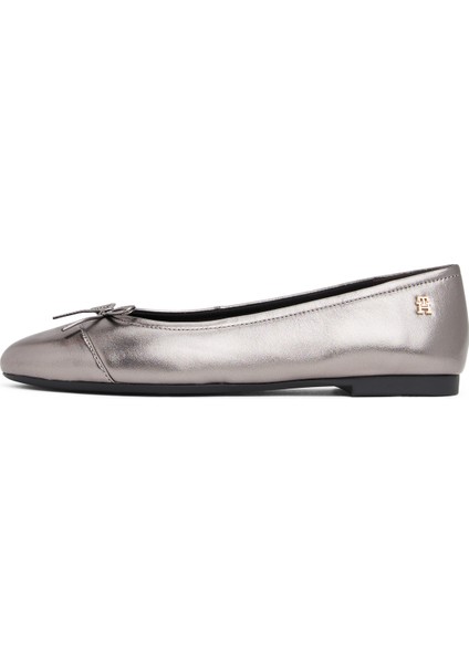 Deri Gümüş Kadın Babet FW0FW08920TRH fiyatları