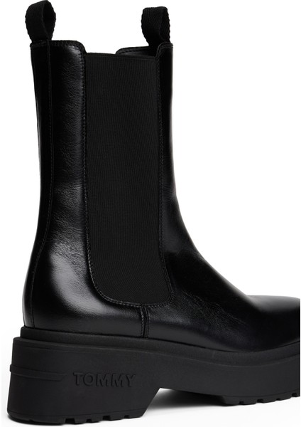 Deri Siyah Kadın Bot EN0EN02888BDS fırsatları