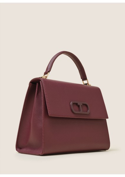 Bordo Kadın El Çantası 25FW314 modelleri