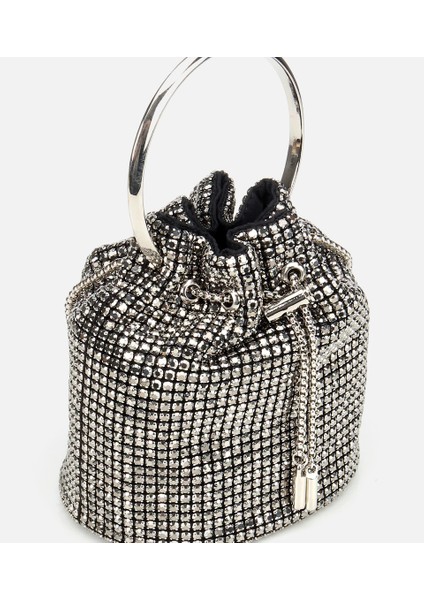 03CAH309210A250 KADIN Gri Taşlı Portföy Çanta modelleri