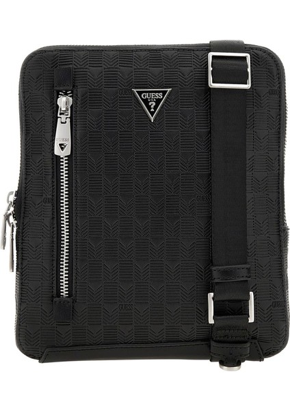 Siyah Erkek Postacı Çantası HMTODEP5220