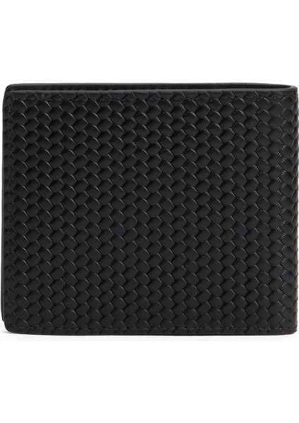 Siyah Erkek Cüzdan Th Woven Texture Mını cc Wallet fırsatları