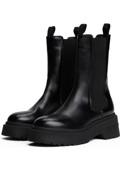 Deri Siyah Kadın Bot EN0EN02888BDS modelleri