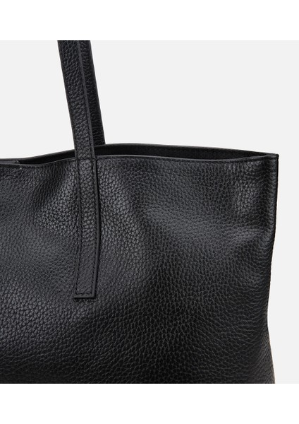 03CAH309170A100 KADIN Deri Siyah Tote Çanta fırsatları