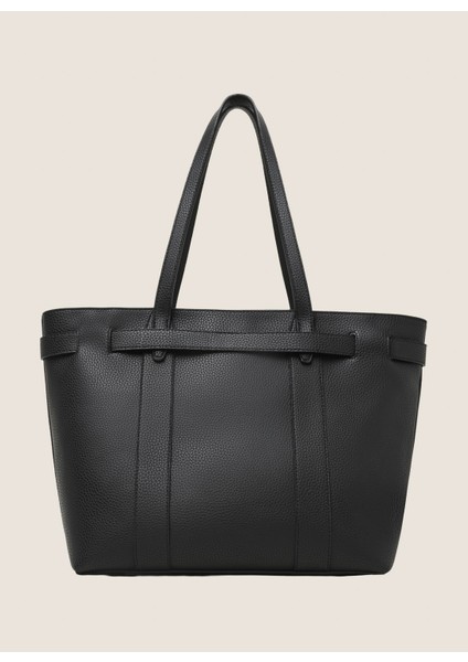 Siyah Kadın Shopper Çanta 25FW326 fırsatları