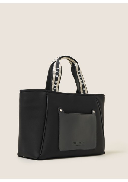 Siyah Kadın El Çantası 25FW342 modelleri