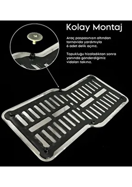 Paspas Koruyucu Metal Topukluk (Unıversal) modelleri