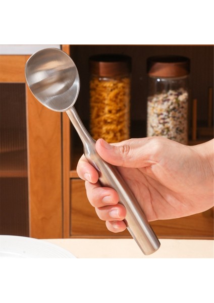 304 Paslanmaz Çelik Dondurma Kepçesi Otomatik Dondurma Kepçesi Kavun Topu Meyve Kepçesi Karpuz Kepçesi (Yurt Dışından)