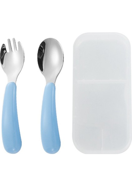 Yürümeye Başlayan Çocuklar Için Gereçler, 3 Çatal ve 3 Kaşık, Kalın ve Kolay Tutulan Saplar, Yeni Kendi Kendine Beslenenler Için Mükemmel Uzunluk, Diş Etlerine ve Dişlere Nazik (Yurt Dışından) modelleri