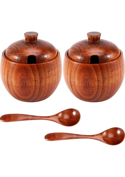 Adet Baharat Kavanozu, Baharat Kutusu, Kapaklı Şekerlik, Kaşık, Ahşap Baharat Saklama Kutusu, Şekerlik, Tuz Kavanozları, Mutfak Saklama Kapları, Sos Kavanozları (Yurt Dışından)