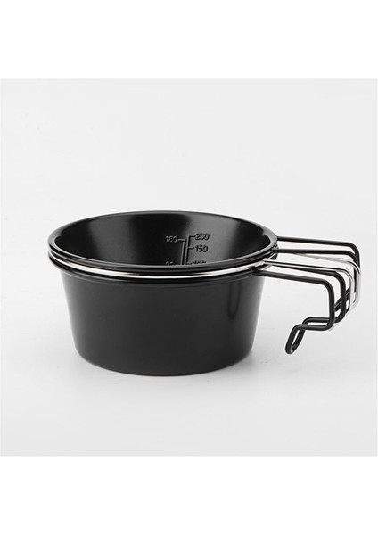 Piknik Kasesi Yapışmaz Kamp Kabı Saplı Sofra Takımı Açık Hava Pişirme Kabı Siyah 360ML (Yurt Dışından) modelleri