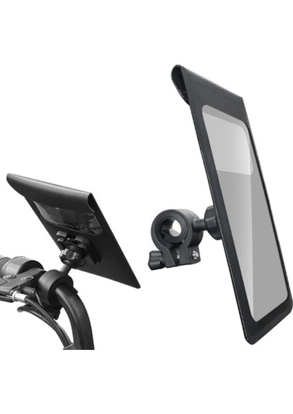 Motosiklet Bisiklet 360° Döndürülebilir Su Geçirmez Telefon Kılıfı Telefon Tutucu 4’’-7.2 Inç