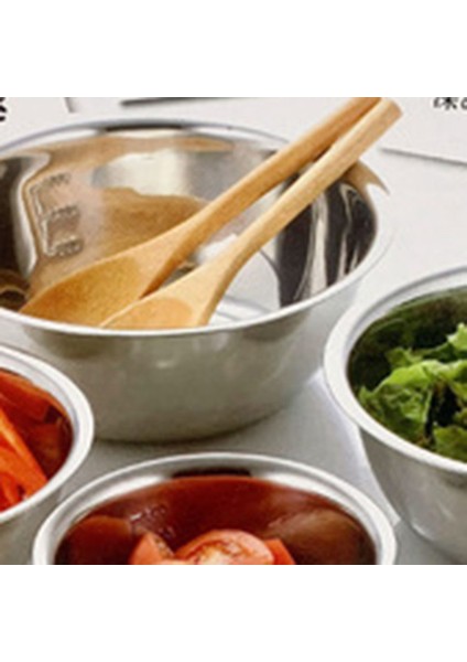 Paslanmaz Çelik Karıştırma Kapları (5'li Set) Kaymaz Yuvalı Çırpma Kapları Seti Salata Pişirme Fırınlama Için Karıştırma Kapları (Yurt Dışından) modelleri