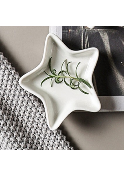 10 Adet Beş Köşeli Yıldız Şeklinde Sosluk, Soya Sosu, Seramik Barbekü, Patates Kızartması ve Servis Kasesi (Yurt Dışından) indirimleri