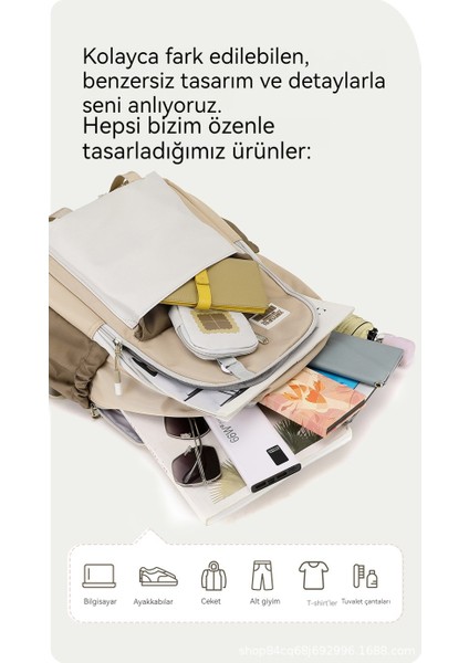 Kontrast Renkli Ortaokul ve Lise Öğrencileri Okul Çantası Taşınabilir Sırt Çantası (Yurtdışı Satın Alma) (Yurt Dışından) indirimleri