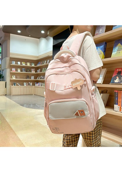 Ortaokul ve Lise Öğrencileri Sırt Çantası Büyük Kapasiteli Rahat Sırt Çantası Satın Alındı) (Yurt Dışından) fiyatları