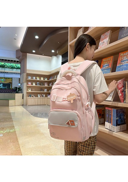 Ortaokul ve Lise Öğrencileri Sırt Çantası Büyük Kapasiteli Rahat Sırt Çantası Satın Alındı) (Yurt Dışından) fırsatları