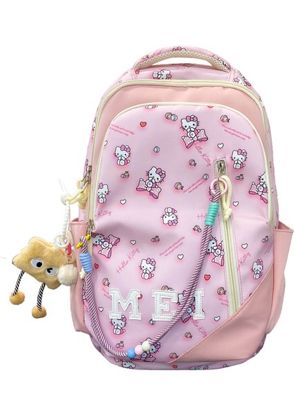 Sırt Çantası Çok Yönlü Büyük Kapasiteli Karikatür Baskılı Okul Çantası (Yurt Dışından)