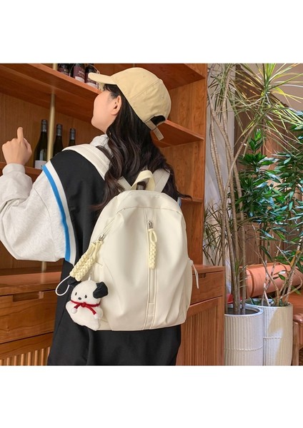 Katı Renkli Basit Seyahat Küçük Sırt Çantası Kadın Küçük Sırt Çantası (Yurtdışı Satın Alma) (Yurt Dışından) modelleri