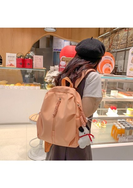 Katı Renkli Basit Seyahat Küçük Sırt Çantası Kadın Küçük Sırt Çantası (Yurtdışı Satın Alma) (Yurt Dışından) indirimleri