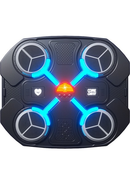 Çocuklar Için Bluetooth Müzik Boks Hedefi Ev Reaksiyon Hedefi Ritim Eğitmeni Dekompresyon Oyuncağı Erkek Çocuk (32,4*3,5*28 Cm) (Yurt Dışından)
