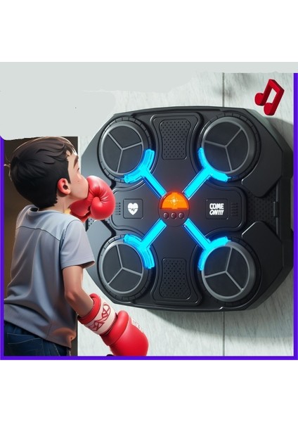Çocuklar Için Bluetooth Müzik Boks Hedefi Ev Reaksiyon Hedefi Ritim Eğitmeni Dekompresyon Oyuncağı Erkek Çocuk (32,4*3,5*28 Cm) (Yurt Dışından) fiyatları