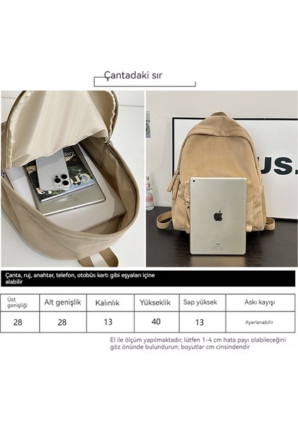 Büyük Kapasiteli Sırt Çantası Hafif Seyahat Çantası Öğrenci Okul Çantası (Yurtdışı Satın Alma) (Yurt Dışından) indirimleri