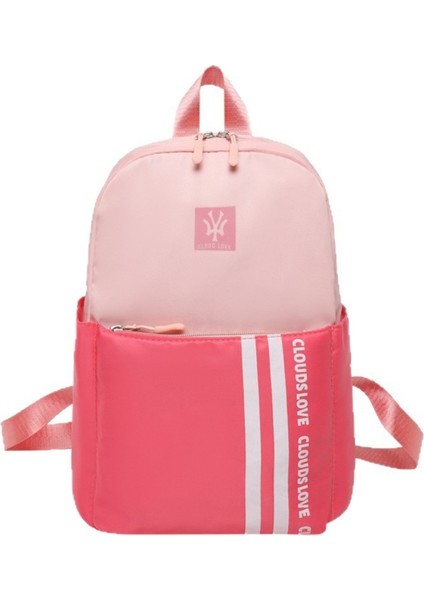 Cloudslove Ortaokul ve Lise Kadın Üst Düzey Doku Öğrenci Sırt Çantası Sevimli Hafif Sırt Çantası (Yurt Dışından)