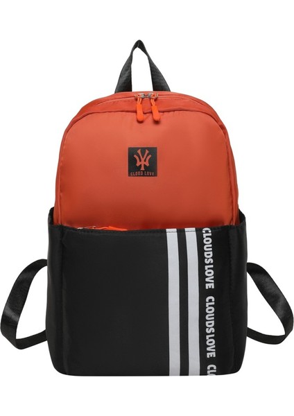 Cloudslove Ortaokul ve Lise Kadın Üst Düzey Doku Öğrenci Sırt Çantası Sevimli Hafif Sırt Çantası (Yurt Dışından)