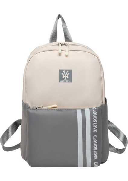 Cloudslove Ortaokul ve Lise Kadın Üst Düzey Doku Öğrenci Sırt Çantası Sevimli Hafif Sırt Çantası (Yurt Dışından)