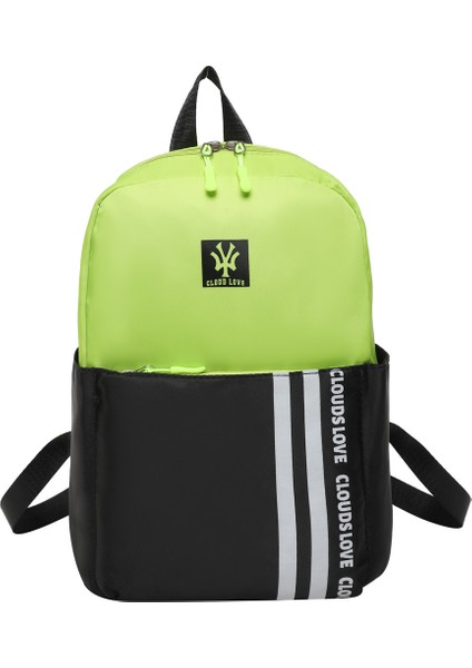 Cloudslove Ortaokul ve Lise Kadın Üst Düzey Doku Öğrenci Sırt Çantası Sevimli Hafif Sırt Çantası (Yurt Dışından)