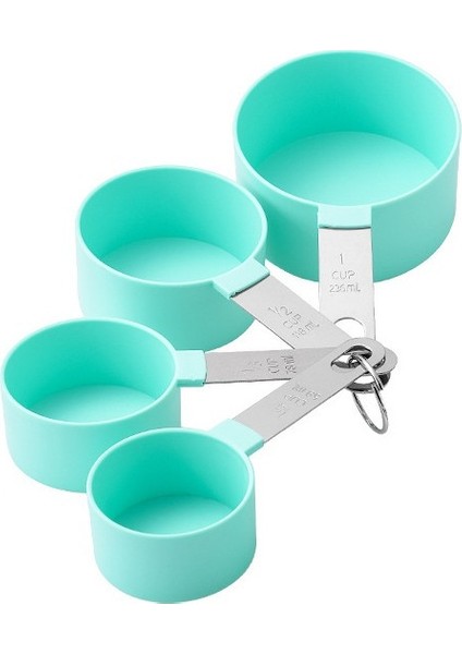 8ADET Yeşil B 8ADET Pişirme Araçları Mutfak Ölçüm Kaşığı Seti Paslanmaz Çelik Saplar Ölçüm Kabı Ölçekli Ölçüm Kaşığı Mutfak Alet (Yurt Dışından) fiyatları