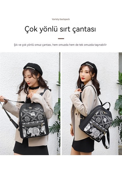 Bayan Sırt Çantası Oxford Kumaş Moda Açık Hava Seyahat Çantası (Yurtdışı Satın Alma) (Yurt Dışından) indirimleri