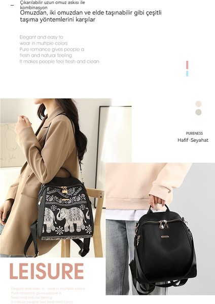 Bayan Sırt Çantası Oxford Kumaş Moda Açık Hava Seyahat Çantası (Yurtdışı Satın Alma) (Yurt Dışından) indirimleri