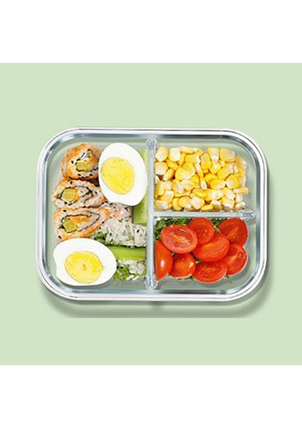 Cam Öğle Yemeği Kutusu Isıtma Özel Kase Çorba Kasesi Taze Tutma Gişe Çalışanı Sıcak Öğle Yemeği Kutusu 950 ml Blue (Yurt Dışından)