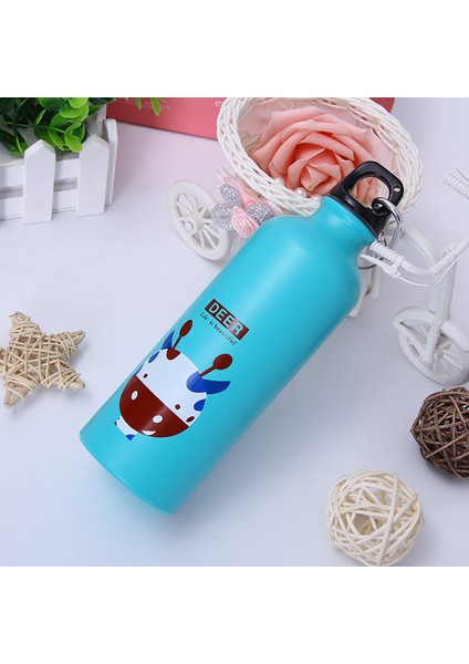 Sevimli Hayvan Yaratıcı Hediye Açık Hava Taşınabilir Spor Bisiklet Kamp Yürüyüş Bisiklet Okul Çocuklar Su Şişesi (Yurt Dışından) modelleri