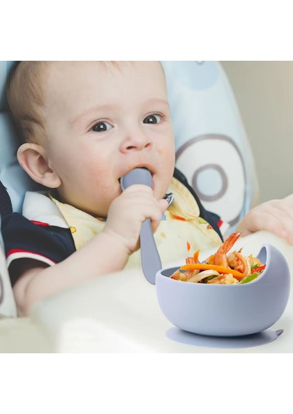 2pc Silicone Sucker Bowl Feeding Tableware For Infant And Young Training Learning To Eat Bowls And Baby Supplementary Food Bowls (Yurt Dışından) modelleri